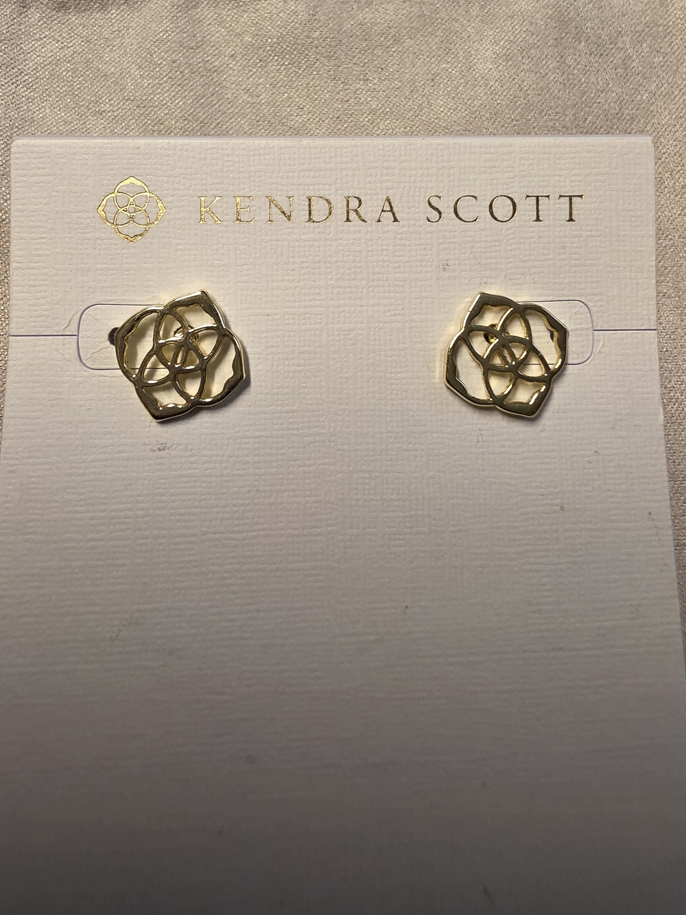 Kendra Scott Gold Dira Stud Earrings